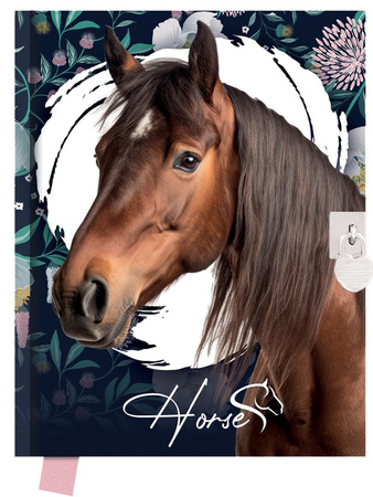 Pamiętnik z kłódką Horse 2 80k.gładki