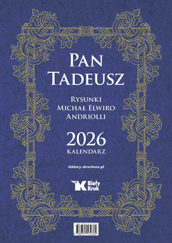 Kalendarz 2026 ścienny Pan Tadeusz