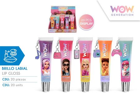 Błyszczyk do ust WOW00111 1szt.mix