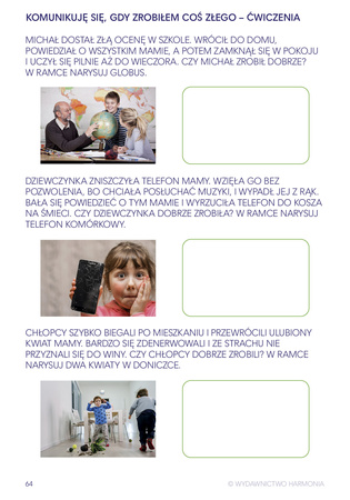 Komunikuję się w trudnych sytuacjach Materiały dla uczniów z problemami w komunikowaniu się