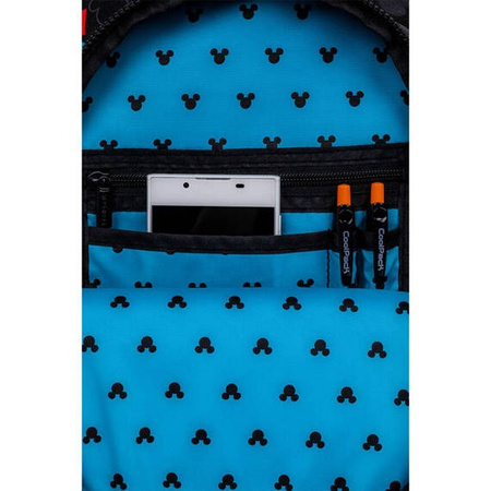 Plecak 2-komorowy Coolpack Jimmy Led Disney Core Mickey Mouse