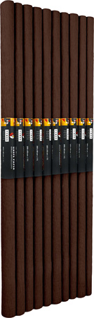 Paczka Bibuła marszczona 50x200 brązowy ciemny 10 rolek