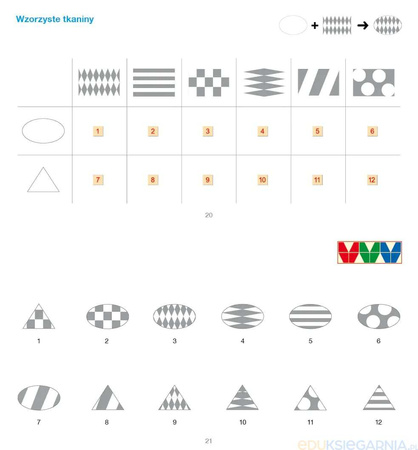 PUS Namyślanki wzrokowe dla czterolatków ćwiczenia percepcji wzrokowej dla najmłodszych