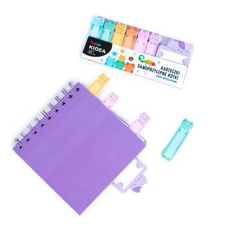 Karteczki samoprzylepne Kidea Kotki