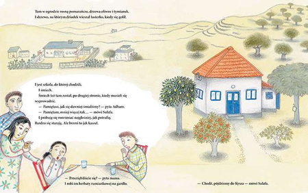 Chłopiec, dziewczynka i mur