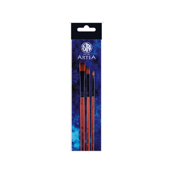Zestaw pędzli nylon Artea 3 szt.