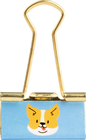 Klipsy metalowe CAT&DOG Happy Color 6 szt.