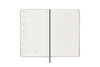 Kalendarz 2025 12M Moleskine L tygodniowy czarny 13x21