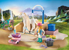 Playmobil Isabella i Lioness z myjnią dla koni 71354