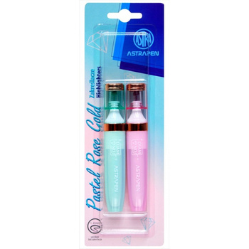 Zakreślacze pastelowe Astrapen Rose Gold 2 kolory. 1 szt. mix