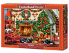 Puzzle 500 Cozy Fireplace and Dogs BN B-54060