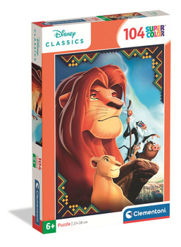 Puzzle 104 Super kolor The Lion King 25052