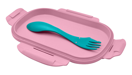 Pudełko śniadaniowe + sztućce Gaabby's Dollhouse GD00008