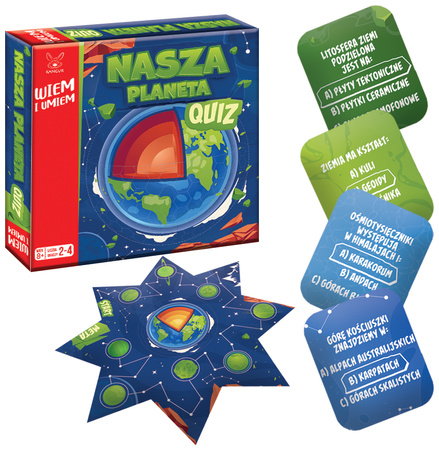 Gra Wiem i Umiem Quiz Nasza Planeta