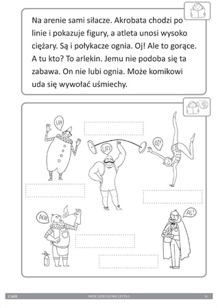 Moje dziecko nie czyta Ćwiczenia do nauki czytania Zeszyt 3