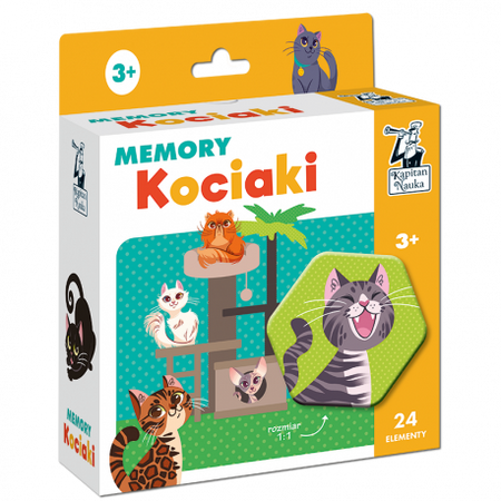 Gra Memory Kociaki Kapitan Nauka