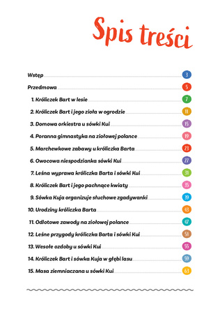 Przygody króliczka Barta i sówki Kui Bajki sensoryczne