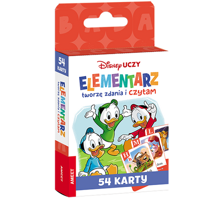 Disney Uczy Karty do elementarza Tworzę zdania i czytam UEK-9301