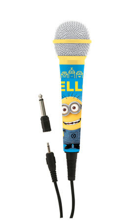 Mikrofon z projektorem Minionki MIC100DES