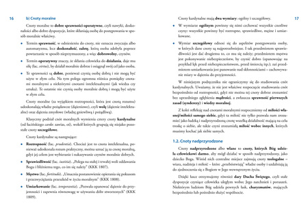 Moralność. Cnoty w życiu człowieka