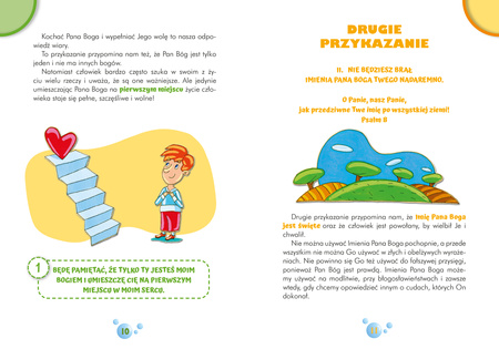 Dzieci poznają dziesięć przykazań. Nasza wspólnota