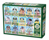 Puzzle 1000 Domki nad morzem 113097