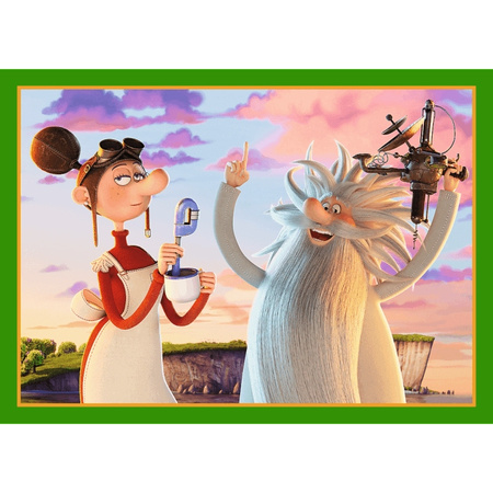 Puzzle 4w1 Świat Smoka Diplodoka 34663