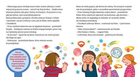 Planety. Basia i zagadki wszechświata. Basia