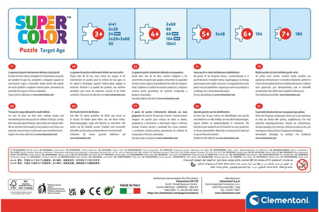 Puzzle 24 maxi super kolor Disney princess little mermaid 24243