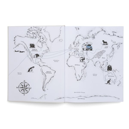 Life on the Road. Around the World on Four Wheels wer. angielska