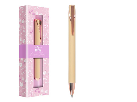 Długopis upominkowy Little Things pink w etui