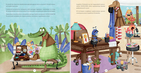 Sprawy inspektora Krokodyla. Tajemnice dziesięciu uczuć. Uczuciometr