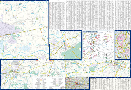 Kraków plan miasta 1:22 000 foliowana 2024
