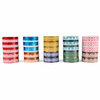 Display Taśma ozdobna Washi Pet Tape display mix 25 sztuk