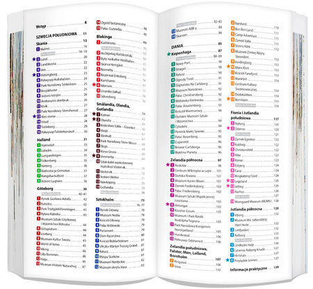 Szwecja południowa i Dania Zestaw Przewodnikowy 2w1 light 2025