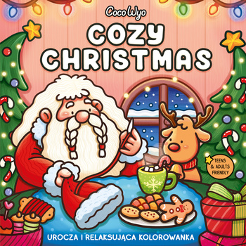Cozy Christmas. Urocza i relaksująca kolorowanka