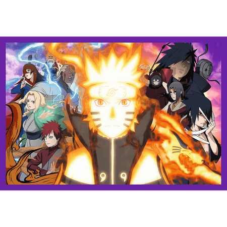 Puzzle 2x200 Ninja z Wioski Ukrytego Liścia 13333