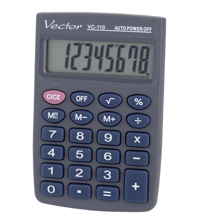 Kalkulator kieszonkowy Vector vc-110III