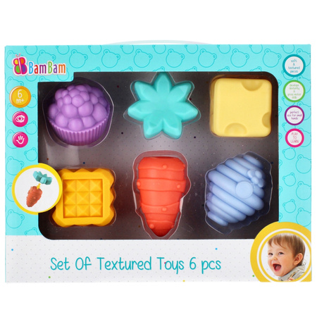Zestaw zabawek sensorycznych 6szt