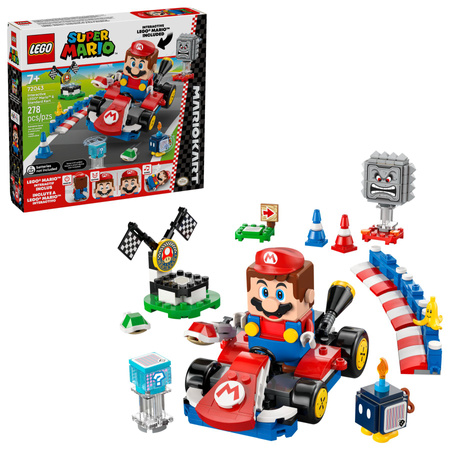 Lego Super Mario Interaktywna figurka Mario i Standard Kart 72043