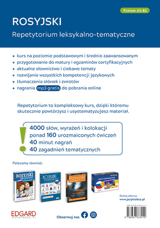 Rosyjski - Repetyt.leksykalno-temat.A2-B1 wyd. 3