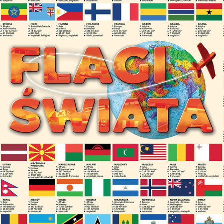 Puzzle 1000 Flagi świata