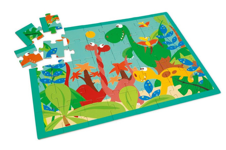 Puzzle Dino 40 elementów Scratch