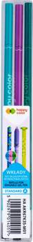 Wkłady do długopisu wymazywalnego Standard A 0.5 mm mix Happy Color 3szt.