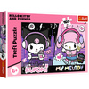 Puzzle 160 Kuromi rządzi Hello Kitty