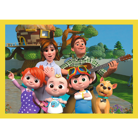 Puzzle 4w1 Cocomelon Poznaj bohaterów 34647