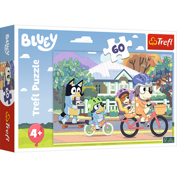 Puzzle 60  Wesoły Bluey 17384