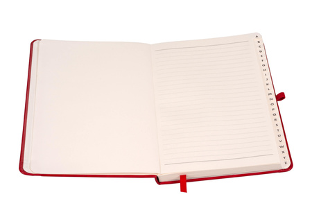 Skorowidz formalizm A5 czerwony