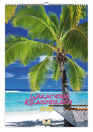 Kalendarz 2026 ścienny Wakacyjne krajobrazy A3 VD14