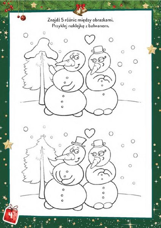 Wesołe święta. Lubię kolorować